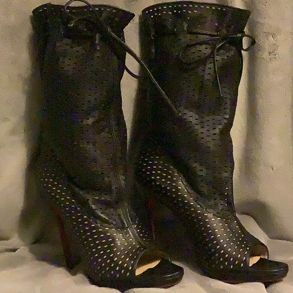 Christian Louboutin Leather Booties